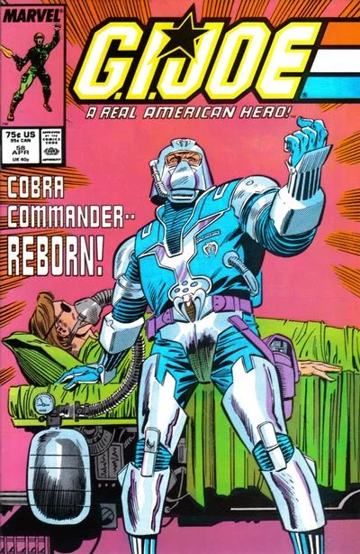Cover for G.I. Joe, a Real American Hero #58
