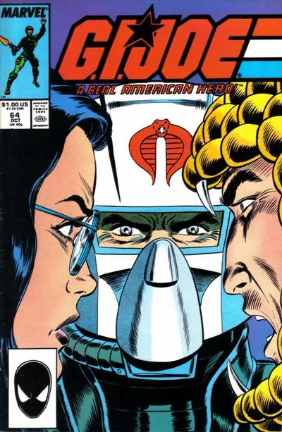 Cover for G.I. Joe, a Real American Hero #64