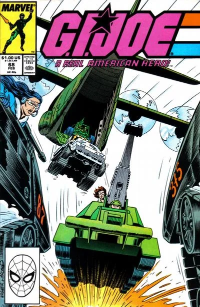 Cover for G.I. Joe, a Real American Hero #68