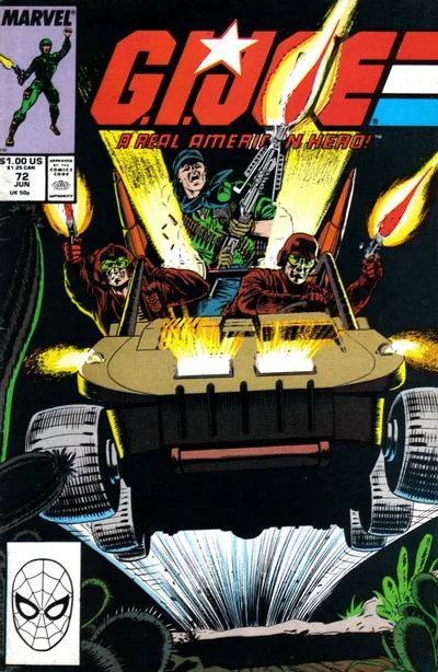 Cover for G.I. Joe, a Real American Hero #72