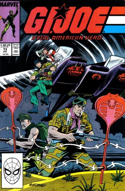 Cover for G.I. Joe, a Real American Hero #73