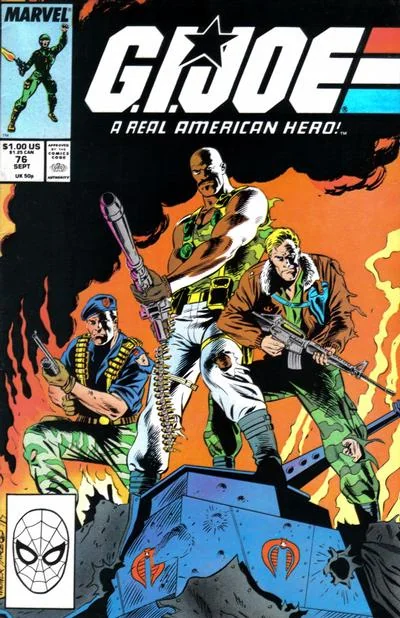 Cover for G.I. Joe, a Real American Hero #76