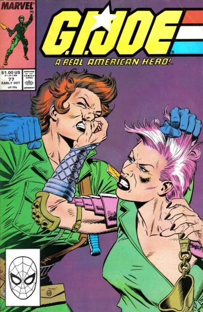 Cover for G.I. Joe, a Real American Hero #77