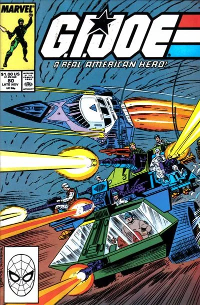 Cover for G.I. Joe, a Real American Hero #80
