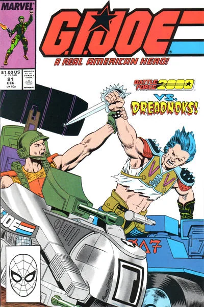 Cover for G.I. Joe, a Real American Hero #81