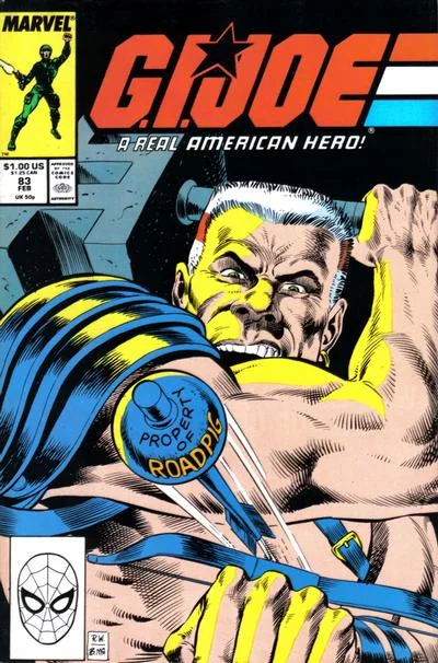 Cover for G.I. Joe, a Real American Hero #83