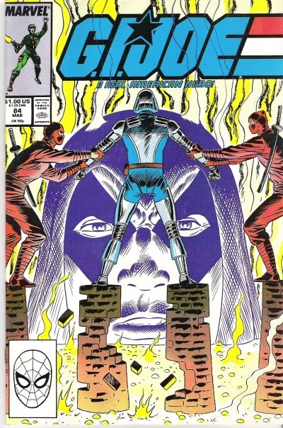 Cover for G.I. Joe, a Real American Hero #84