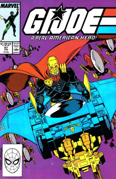 Cover for G.I. Joe, a Real American Hero #87