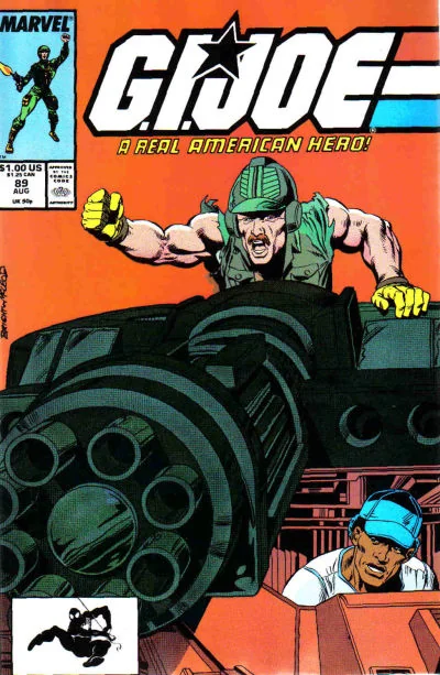 Cover for G.I. Joe, a Real American Hero #89