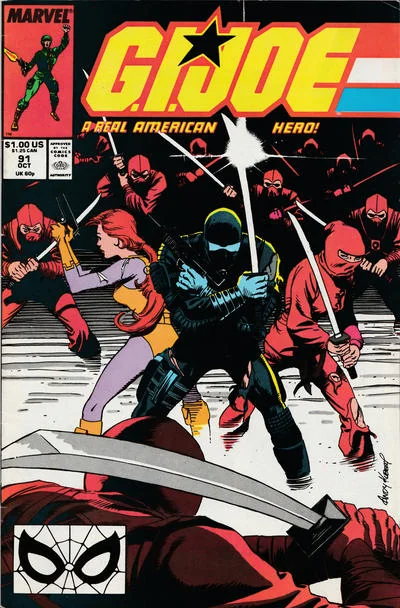 Cover for G.I. Joe, a Real American Hero #91