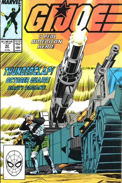 Cover for G.I. Joe, a Real American Hero #92