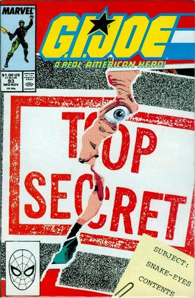 Cover for G.I. Joe, a Real American Hero #93