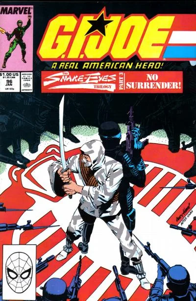 Cover for G.I. Joe, a Real American Hero #96