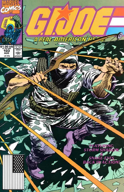 Cover for G.I. Joe, a Real American Hero #103