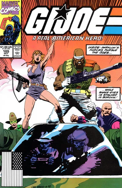 Cover for G.I. Joe, a Real American Hero #105
