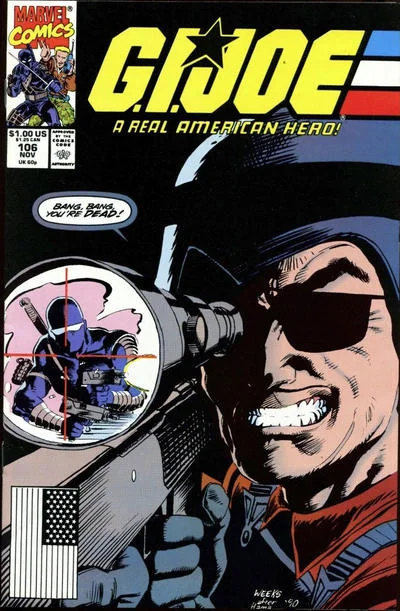 Cover for G.I. Joe, a Real American Hero #106