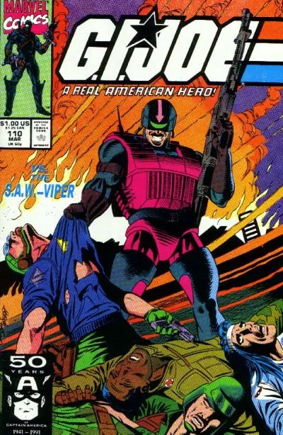 Cover for G.I. Joe, a Real American Hero #110