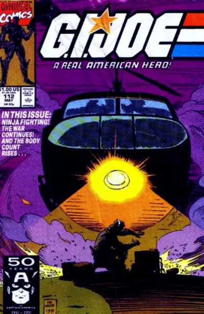 Cover for G.I. Joe, a Real American Hero #112