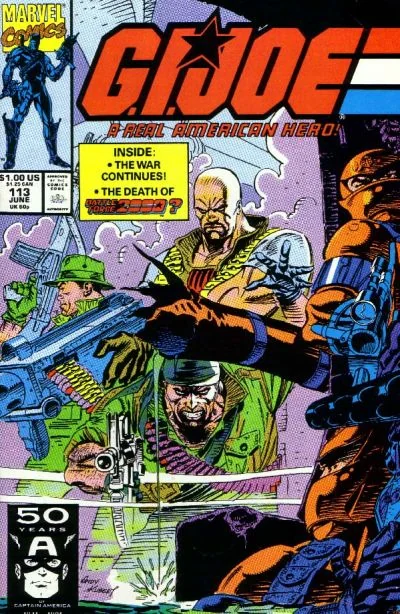 Cover for G.I. Joe, a Real American Hero #113