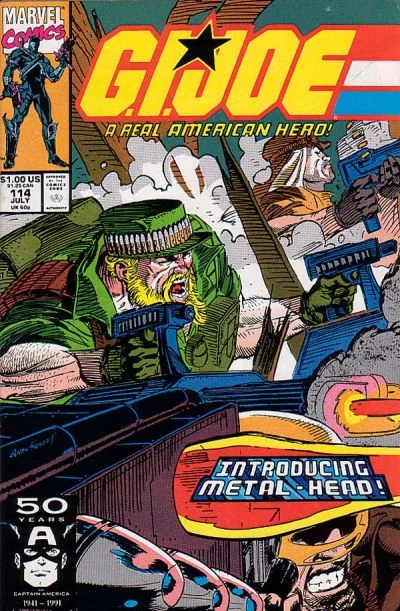 Cover for G.I. Joe, a Real American Hero #114