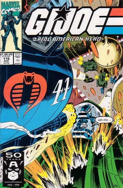 Cover for G.I. Joe, a Real American Hero #115