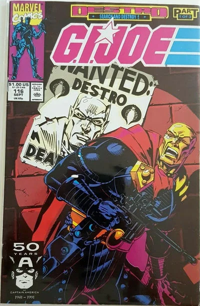 Cover for G.I. Joe, a Real American Hero #116