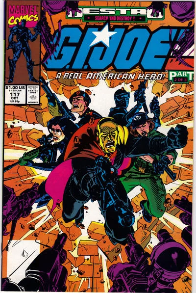 Cover for G.I. Joe, a Real American Hero #117