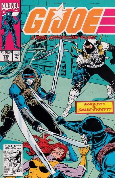 Cover for G.I. Joe, a Real American Hero #119