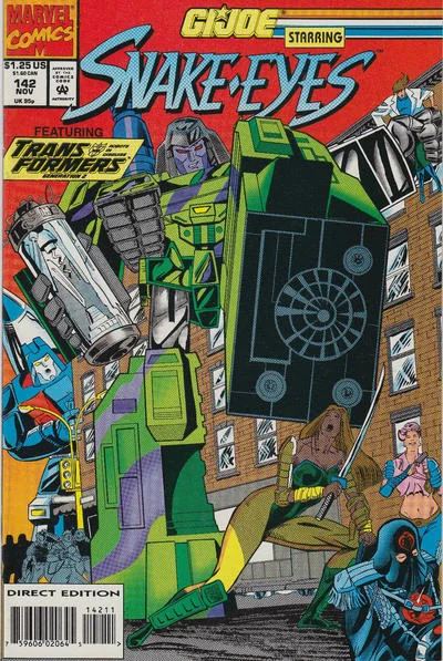 Cover for G.I. Joe, a Real American Hero #142