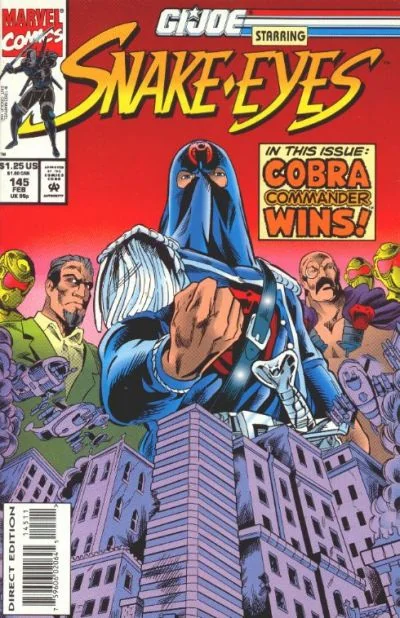 Cover for G.I. Joe, a Real American Hero #145