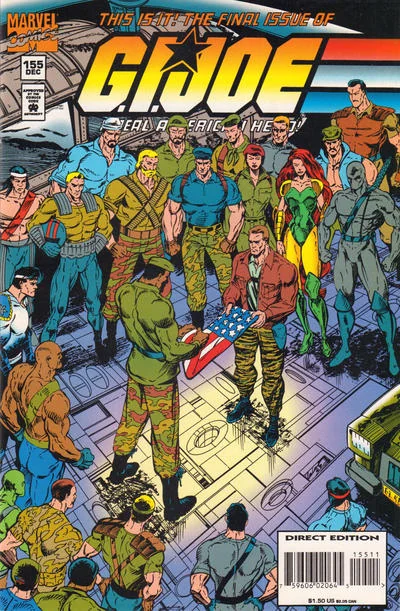 Cover for G.I. Joe, a Real American Hero #155