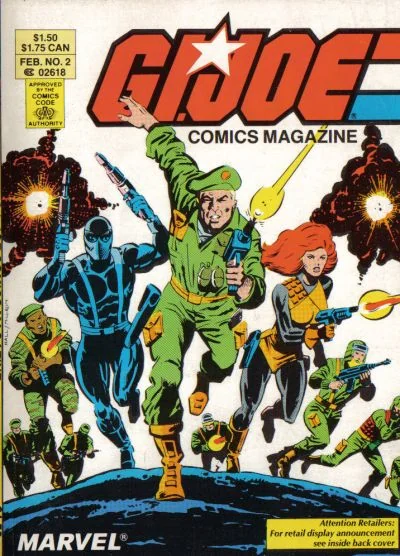 Cover for G.I. Joe Comics Magazine #2