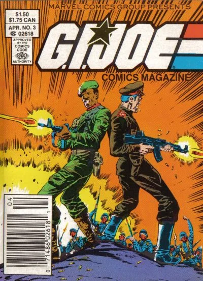 Cover for G.I. Joe Comics Magazine #3