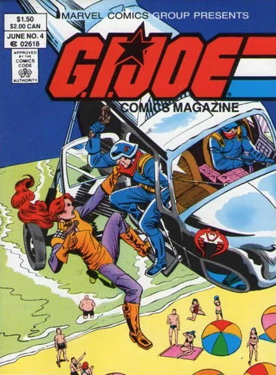 Cover for G.I. Joe Comics Magazine #4