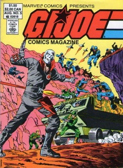 Cover for G.I. Joe Comics Magazine #5