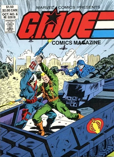 Cover for G.I. Joe Comics Magazine #6