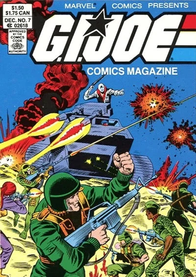 Cover for G.I. Joe Comics Magazine #7