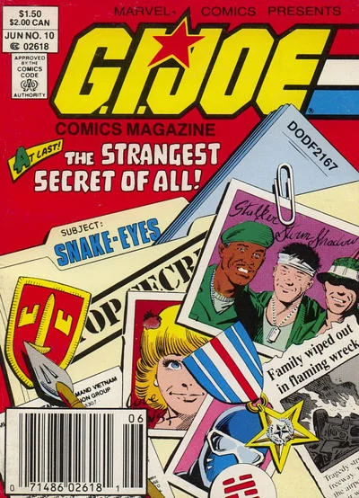 Cover for G.I. Joe Comics Magazine #10