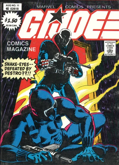 Cover for G.I. Joe Comics Magazine #11