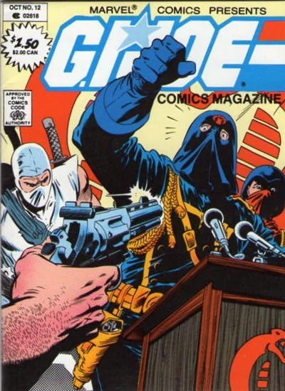 Cover for G.I. Joe Comics Magazine #12