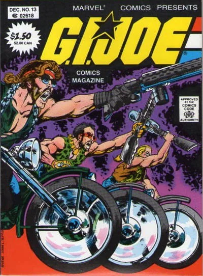Cover for G.I. Joe Comics Magazine #13