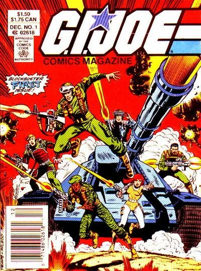 G.I. Joe Comics Magazine cover