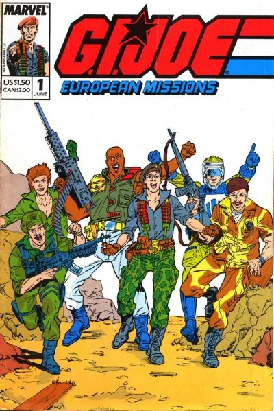 G.I. Joe European Missions cover