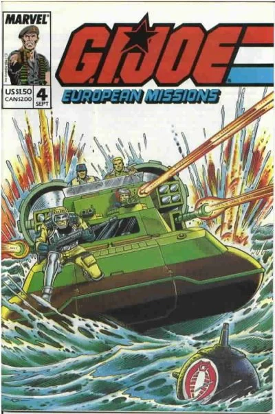 Cover for G.I. Joe European Missions #4