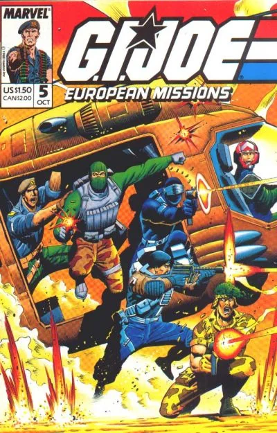 Cover for G.I. Joe European Missions #5