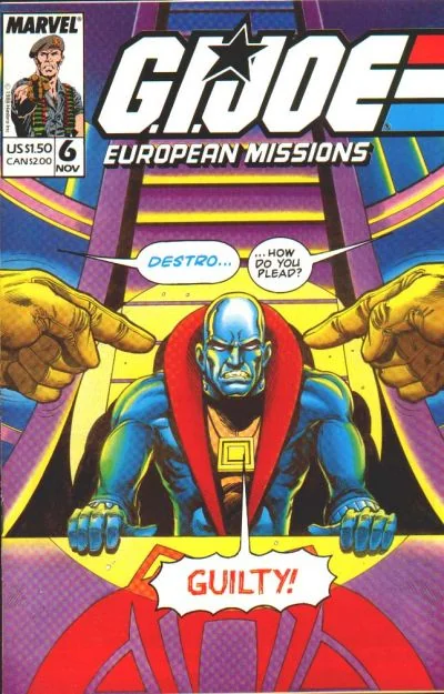 Cover for G.I. Joe European Missions #6