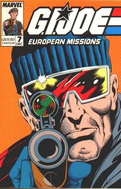 Cover for G.I. Joe European Missions #7