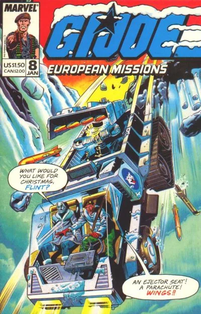 Cover for G.I. Joe European Missions #8