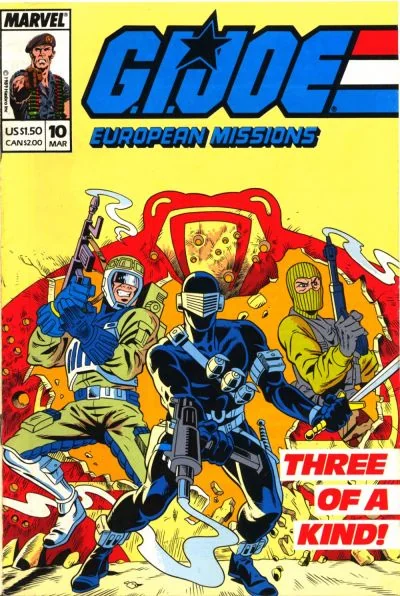 Cover for G.I. Joe European Missions #10