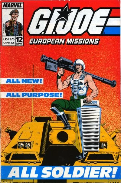 Cover for G.I. Joe European Missions #12